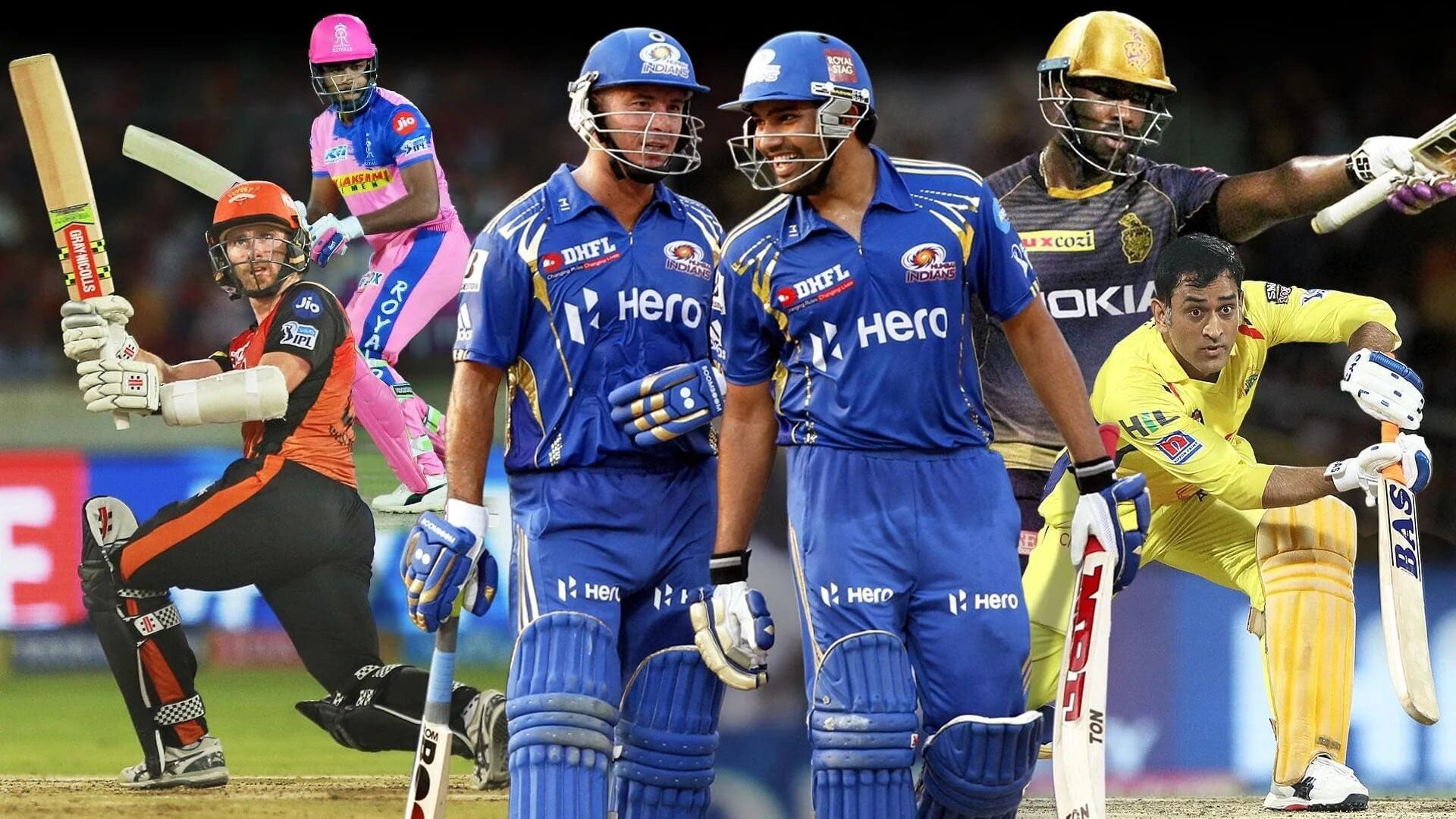Mumbai Indians celebrating victory