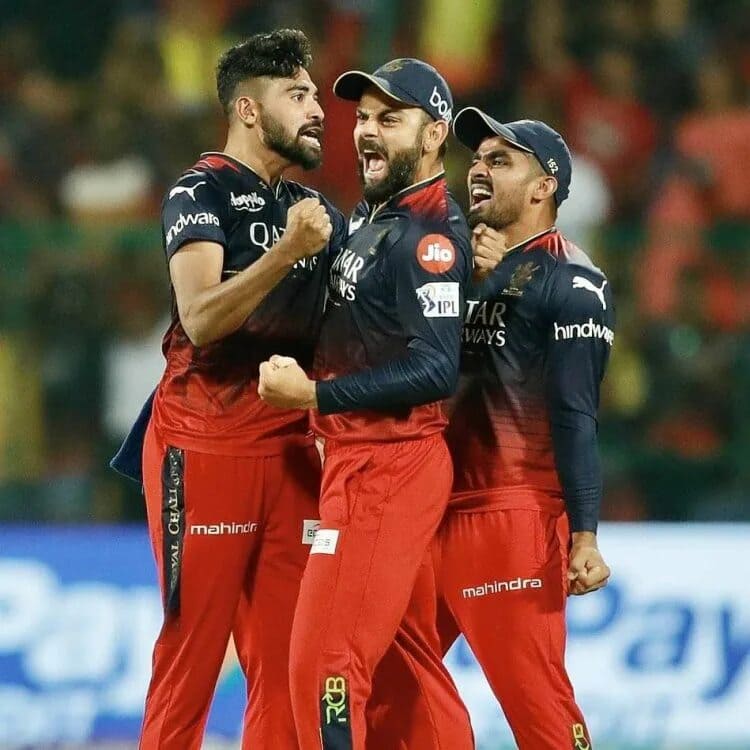 Collage of IPL action moments